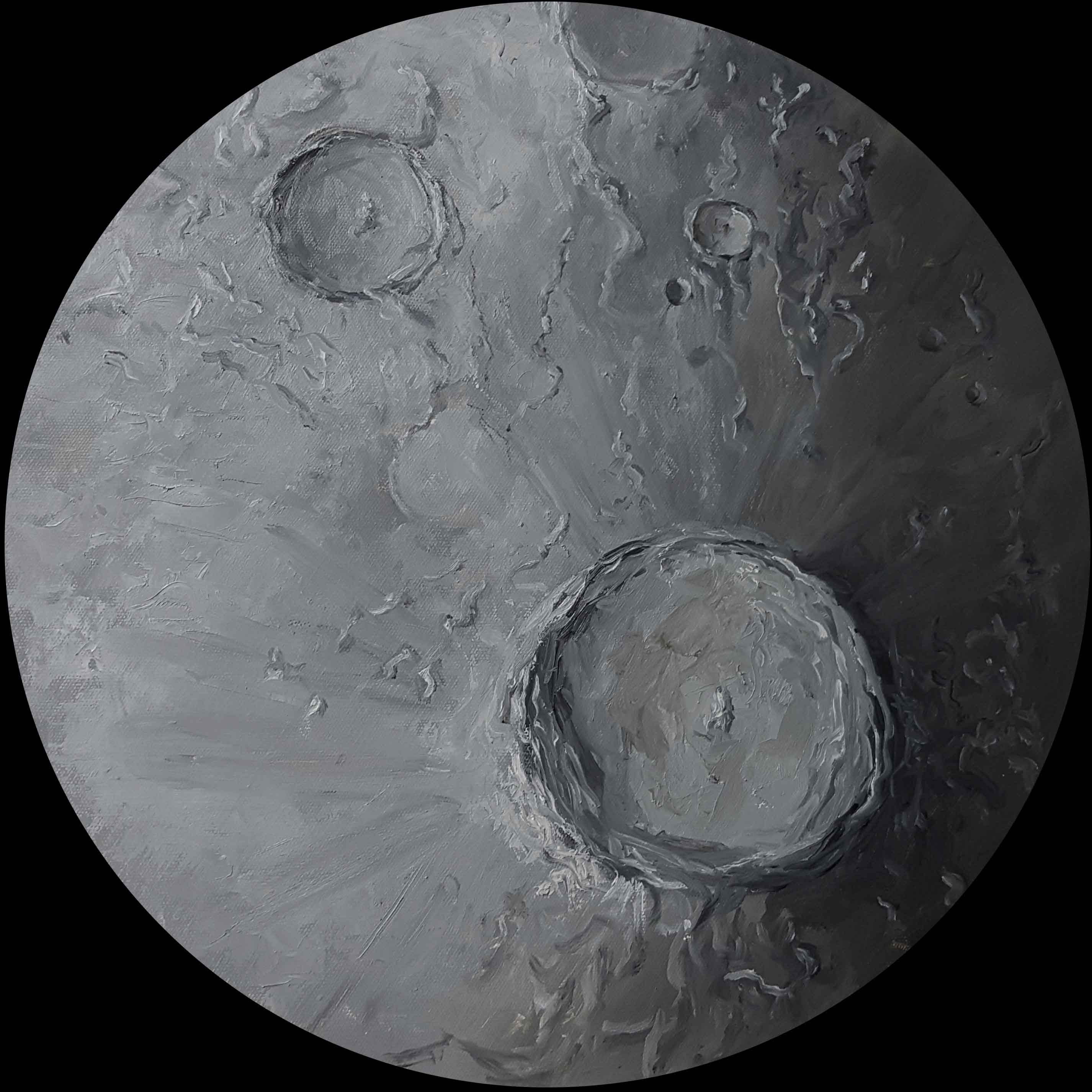 Cráteres Copernicus y Eratósthenes